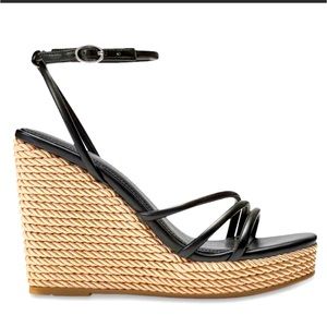 New Marc Fischer espadrille wedge sandals 11